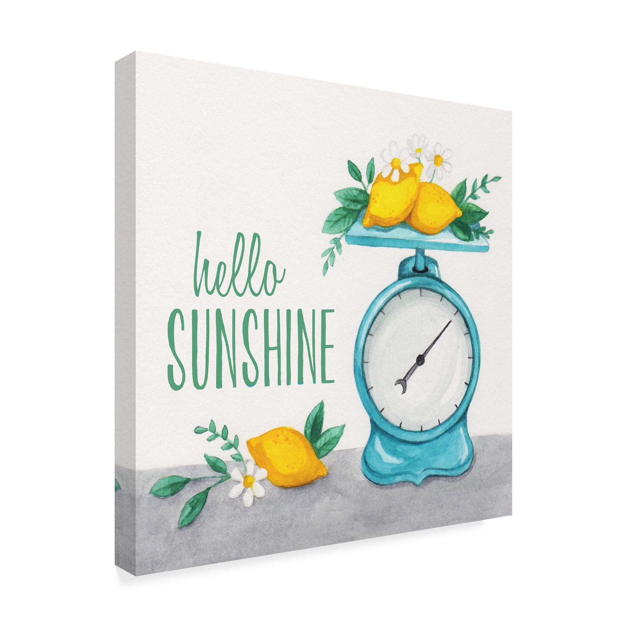 Trademark Fine Art 'Lemon Scale I' Canvas Art by Gabrielle McClure