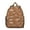 Camel-14, variant on Cute Dino Face Student Backpack – Watercolor Cartoon Dinosaur in Forest Print with Roaring Expression and Planet Abstract Aesthetic