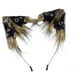 thumbnail image 1 of Diadema con orejas de gato para Halloween, accesorio para fotos de disfraz de cosplay, diadema para el pelo Vidrio amarillo, 1 of 8