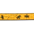 thumbnail image 3 of Country Brook Design - Busy Bee Ribbon on Black Nylon Webbing (1 Inch, 10 Yards), 3 of 4