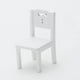 thumbnail image 2 of 3 Piece Set Of Children"s Table And Chair Simulator Furniture-yezi, 2 of 3