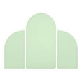 thumbnail image 1 of Luzkey 3x Arch Backdrop Covers Arch Frame Backdrop Covers Birthday Arch Stand Covers, Wedding Arch Covers for Baby Shower, Reception Light Green, 1 of 8
