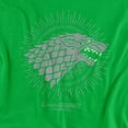 thumbnail image 2 of Game of Thrones Stark Burst Sigils Unisex Adult T-Shirt, Kelly Green, 2X-Large, 2 of 6