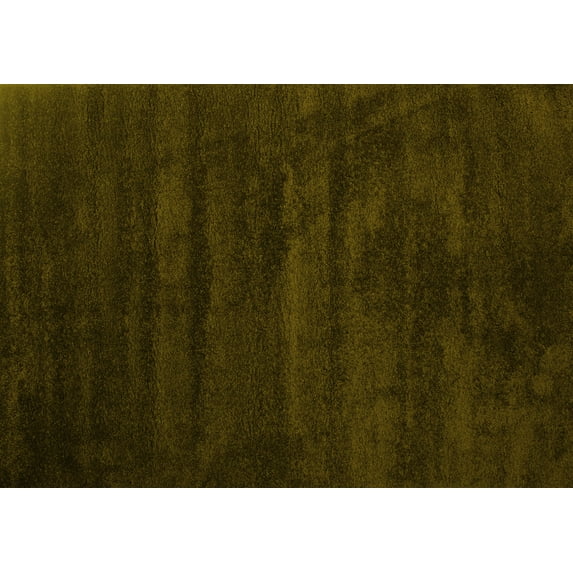 Ahgly Company Indoor Rectangle Abstract Yellow Contemporary Area Rugs, 2' x 4'