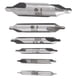 thumbnail image 1 of Taladro central HSS 6 piezas 1/15/2/25/3/5 mm Brocas de 60 grados ANGGREK Otros, 1 of 8
