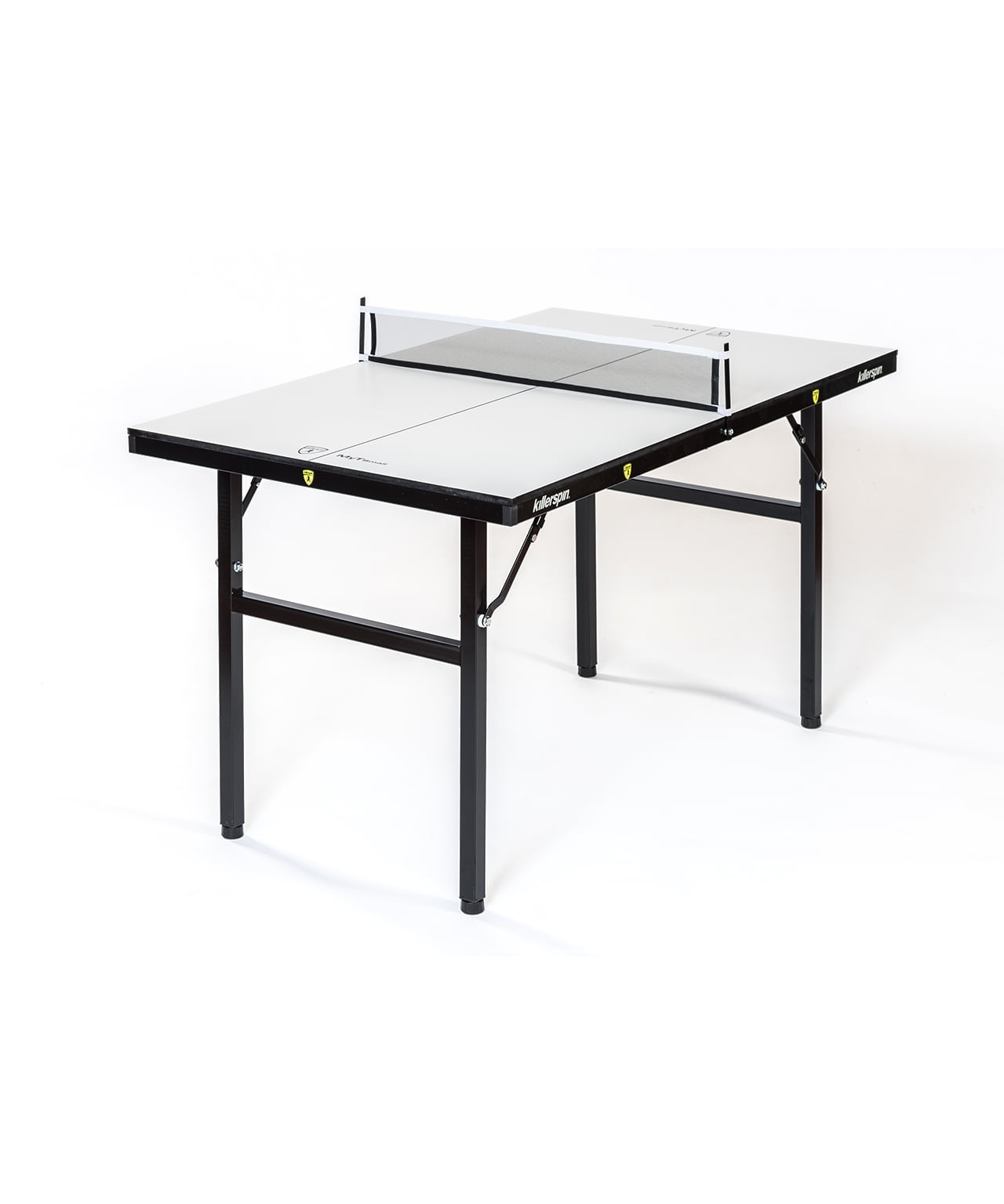 Killerspin MyT Small VanillaSwirl Folding Mini Tennis Table Walmart