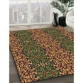 thumbnail image 2 of Ahgly Company Indoor Rectangle Patterned Cinnamon Brown Area Rugs, 4' x 6', 2 of 6