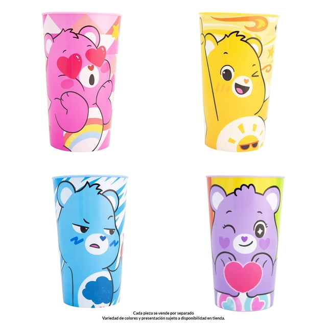 Vaso Prichos Ositos Cariñositos Brillante Varios Diseños 1 Pieza