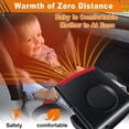 thumbnail image 5 of Car Heater, Portable Car Heaters for Vehicle, 3-in-1 Car Defroster Windshield Heater 12V 150W, 360° Rotating, Plug In Car Heater for Cigarette Lighter, 360° Rotatable Defogger for Vehicle,Car,RV,SUV, 5 of 9