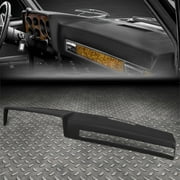 FOR 81-91 CHEVY GMC C/K/V/R BLAZER OE STYLE MOLDED DASH CAP COVER OVERLAY BLACK
