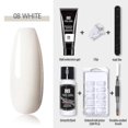 thumbnail image 2 of Kit de poligel Uv para manicura, juego de extensiones de uñas, solución antideslizante, herramienta artística de esmalte acrílico, diseño de yemas de los dedos, 2 of 5