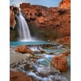 thumbnail image 2 of Fitzharris, Tim 12x14 Black Ornate Wood Framed with Double Matting Museum Art Print Titled - Havasu Falls, Grand Canyon, Arizona, 2 of 4