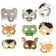 thumbnail image 5 of 12 piezas de mascarilla de animales máscaras para niños máscara animal encantadora mascarilla de papel favores de fiestas máscaras para niños, 5 of 6