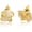 Citrine, variant on Handmade Raw Gemstone Stud Earrings for Women 18K Gold Plated Amethyst Birthstone Earrings Natural Rough Gemstone Chakra Healing Crystal Earrings Spring Summer Fashion Jewelry[s9819]