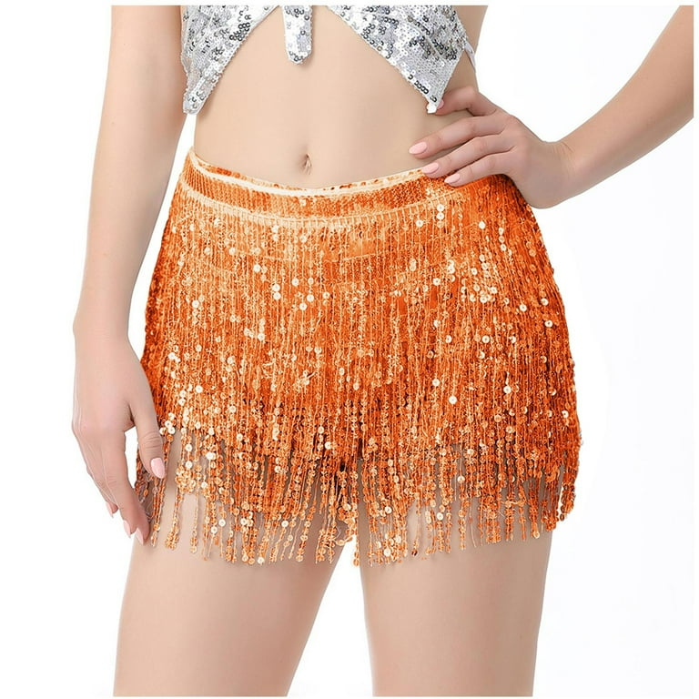 Express Sequin Gold Sequin Aztec Skirt Besolor Women's Sequin