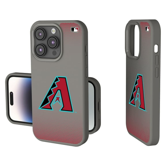 Arizona Diamondbacks Linen Logo iPhone Soft Touch Case