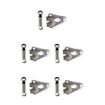 thumbnail image 2 of Toystoory 10 piezas de ganchos de metal para pantalones, sujetadores de galvanoplastia antioxidantes extraíbles portátiles reutilizables, vestidos, Type2 NO2 Toystoory CBP131594, 2 of 4