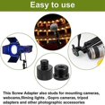 thumbnail image 3 of 12 Pieces Mic Thread Adapter Set Mic Stand Adapter 5/8 Female To 3/8 Male And 3/8 Female To 5/8 Mal, 3 of 5