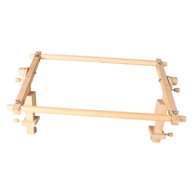 Ruiboury Cadre de Point de Croix avec Pince Support de Broderie Réglable Cadre de Tapisserie DIY