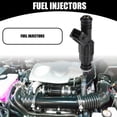 thumbnail image 2 of Inyector de combustible - Inyectores de combustible Engnie internos de 4 orificios para automóvil - para Ford Falcon 1998-2005 Metal Black - 1 pieza, 2 of 7