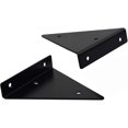 thumbnail image 1 of 2 Pcs Floating Shelf Brackets, Metal Floating Tri Shelf Bracket Concealed Shelf Bracket, 1 of 1
