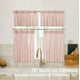 thumbnail image 3 of Cortinas Lino Rosa Winter para cocina, Navidad, Navidad, 3 of 7