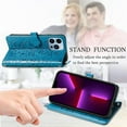 thumbnail image 2 of for iPhone 13 Pro Max (6.7 Inch) Cartoon Cute Wallet Case,Cat Dog Style Flip Phone Cover with ID Card Holder PU Leather Cases for iPhone 13 Pro Max MG Blue, 2 of 14