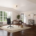 thumbnail image 4 of Leick Chaise de Bureau en Lin Apostrophe Noire, 4 of 6