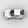 thumbnail image 5 of BRICK Honda Civic Sport White Speed Champions Sports Cars Building compatible with LEGO Car Blocks Bricks Set, Great Gift for Kids - 360 Pieces, 5 of 6