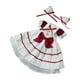 thumbnail image 3 of Disfraz de princesa para muñeca a escala 1/6 para niñas pequeñas, ideal para cosplay de 11,81'' rojo, 3 of 9