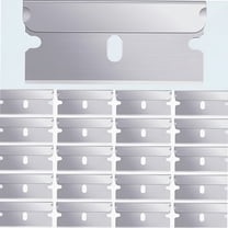 FACEGA 20 Pieces Single Edge Cutter Blade Industrial Razor Blades for Scraper,Safety Straight Edge Razors,Box Carton Cutter Replacement Blades,Glass and Paint Scraper Razor Blades