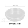thumbnail image 2 of Raindrops Cell Culture Dish Transparent Plastic for Experiment Use 30Pcs, 2 of 8