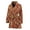948, variant on Gold And Black Feather Pattern Women Bathrobe One Size Univeral Fits Fashion Lightweight Plush Fleece Long Robe For Women