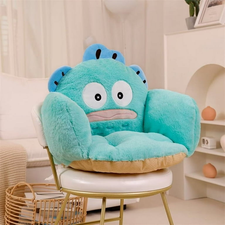 Sanrio Cute My Melody Seat Cushion Pom Pom Purin Sitting Cushion for Chair Warm Butt Hangyodon Back Cushion Non slip Home Decor