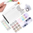 thumbnail image 4 of Nail Art Brush, Nail Art Tool Multi-color Convenient Practical Rhinestones  For Household Nail Salon For Natural Nails Artificial Nails For Nail Art Creation, 4 of 8