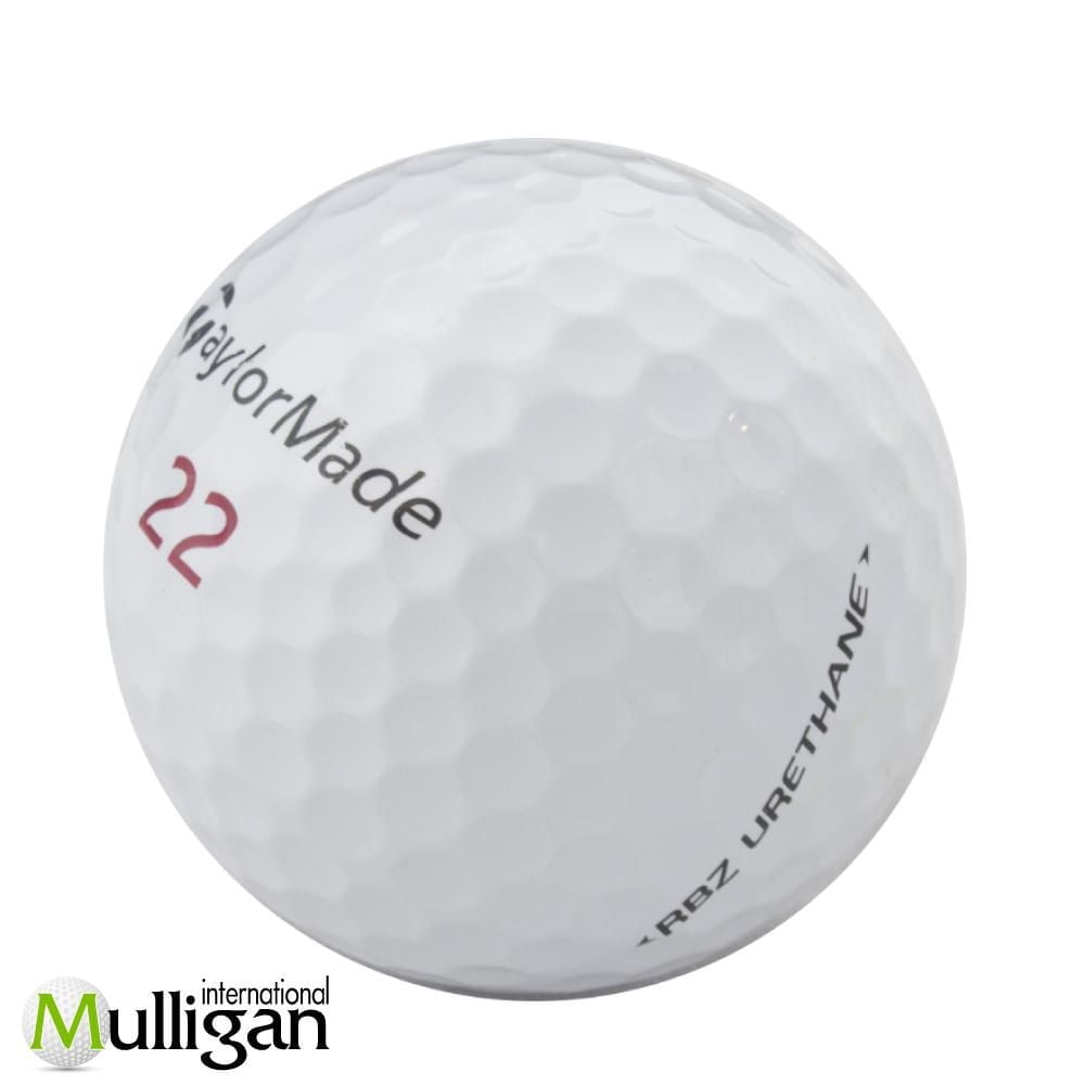 Mulligan - 48 Taylormade RBZ urethane 4A Recycled Used Golf Balls, White