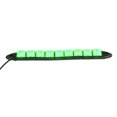 thumbnail image 1 of Luces De Cubierta De Proa De Barco 9 Led Rojo Verde Iluminación Ip68 Lámparas De Navegación Impermeables Para Pontón Kayak Yate Bote Catamarán 2 Uds Advancent VI008698-01, 1 of 6