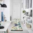 thumbnail image 4 of Yayeee Runner Rug for Bedroom 2'x6' Machine Washable Hallway Non Slip Mat, Green Animals Pattern, 4 of 8