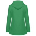thumbnail image 3 of iHPH7 Womens Rain Jacket with Hood Long Jackets for Women Trench Coat Women Womens Raincoats Waterproof with Hood Travel Jacket Womens Fall Clothing Raincoats for Women with Hood Green 4XL, 3 of 4
