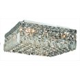 thumbnail image 2 of Elegant Lighting Maxime 14" 5 Light Royal Crystal Flush Mount, 2 of 3