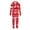 Red 1, variant on Family Christmas Onesie Matching Pajamas Cute Print Zip Up Fall Winter Pullover Hooded Jumpsuit Pjs Adult Kids Outfit,Red 2,Dad:XL