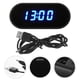 thumbnail image 4 of 1pc LED Digital Reloj de despertador Reloj de escritorio LED Luminoso Reloj de alarma con cable, 4 of 5