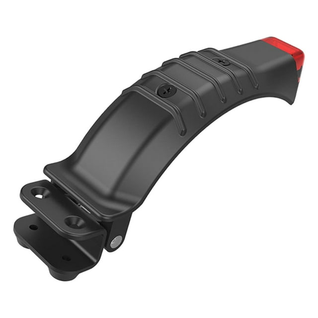guardabarros,Guardabarros de gancho de guardabarros de luz trasera de scooter eléctrico,Soporte de guardabarros Guardabarros trasero de motocicleta,Guardabarros de freno de pie de freno
