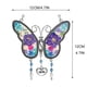 thumbnail image 2 of Clearance!Decoración de ventana de mariposa con diamantes de imitación, carillón de viento, adorno colgante para casa de jardín, regalos brillantes para cumpleaños de mamá e hija, 2 of 6