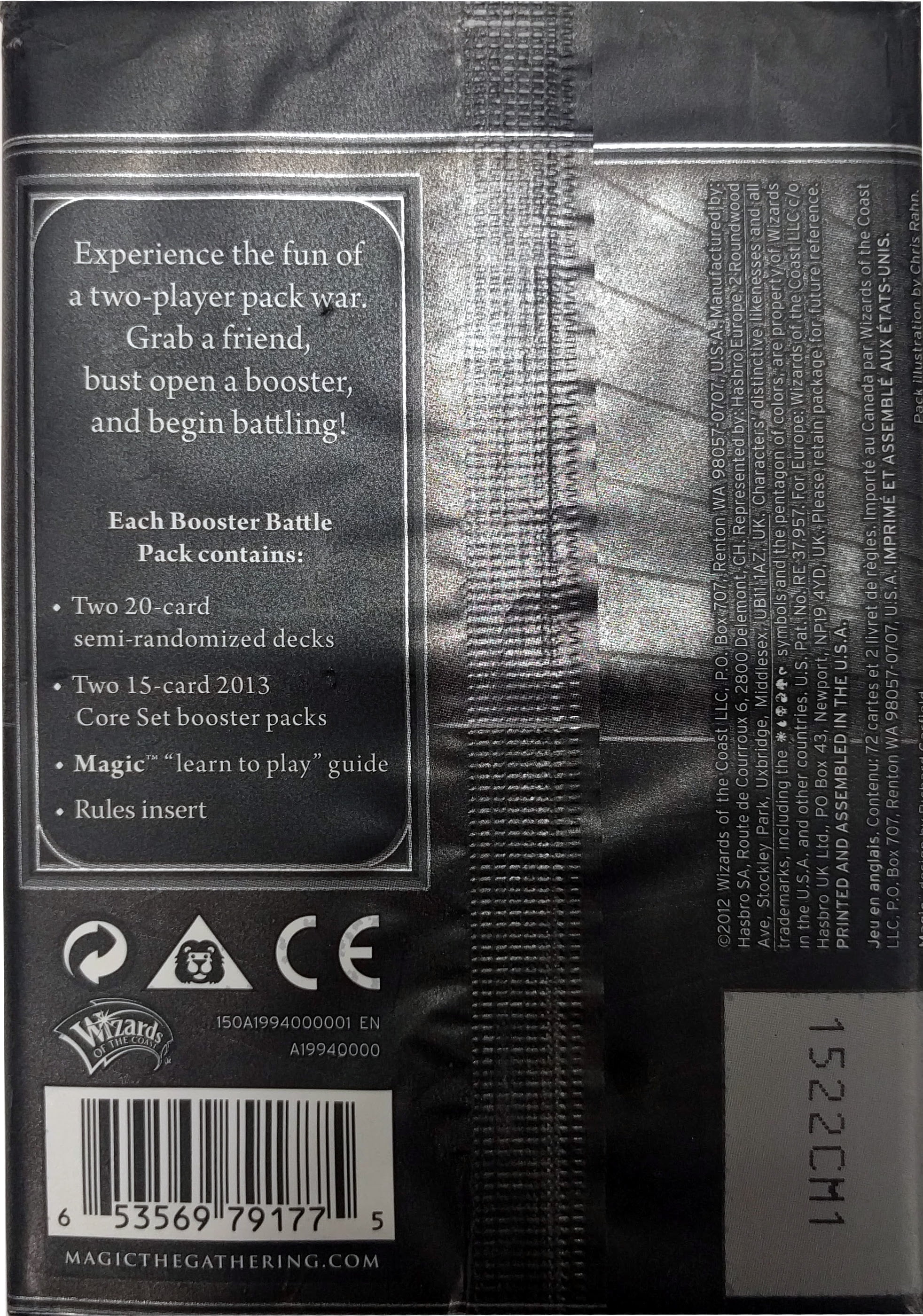Magic: The Gathering 2013 Core Set Booster Battle Pack