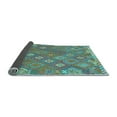 thumbnail image 2 of Ahgly Company Indoor Rectangle Southwestern Light Blue Country Area Rugs, 2' x 4', 2 of 4