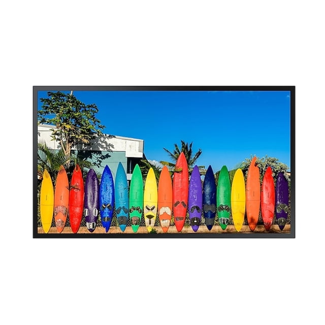 Samsung Outdoor Signage Edge Pantalla Comercial LED 55" Full HD, Negro.