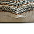 thumbnail image 2 of Cushion Cover Sofa, Light Grey Throw Pillows For Couch 16x16 inch (40x40 cm), Silk Zippered Pillow Covers, Bordered, 3D Textured Sequins, Traditional Pillow Case&nbsp; - Refreshed, 2 of 5