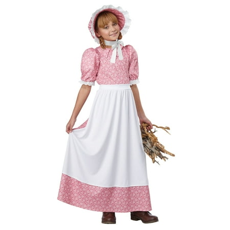 Girls Early American Prairie Girl Halloween