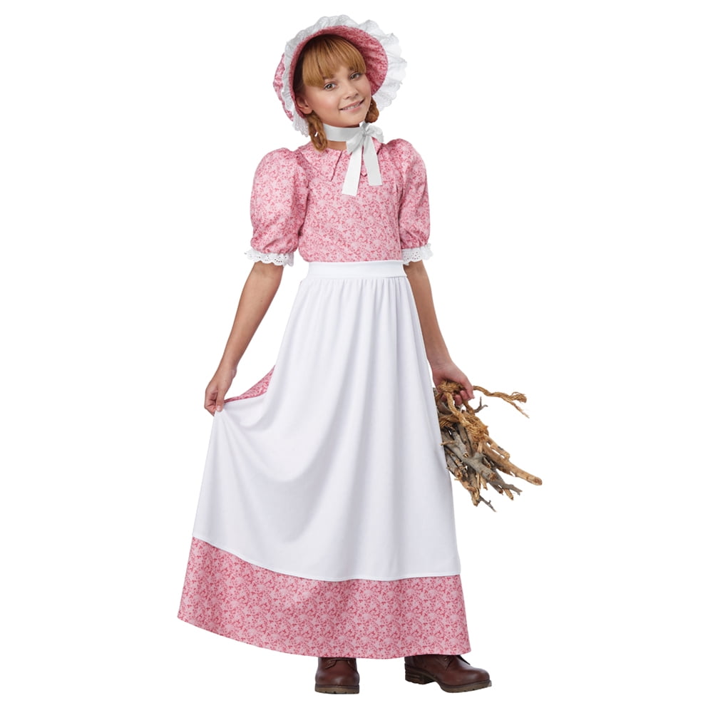 Girls Early American Prairie Girl Costume size Large 10-12 - Walmart ...